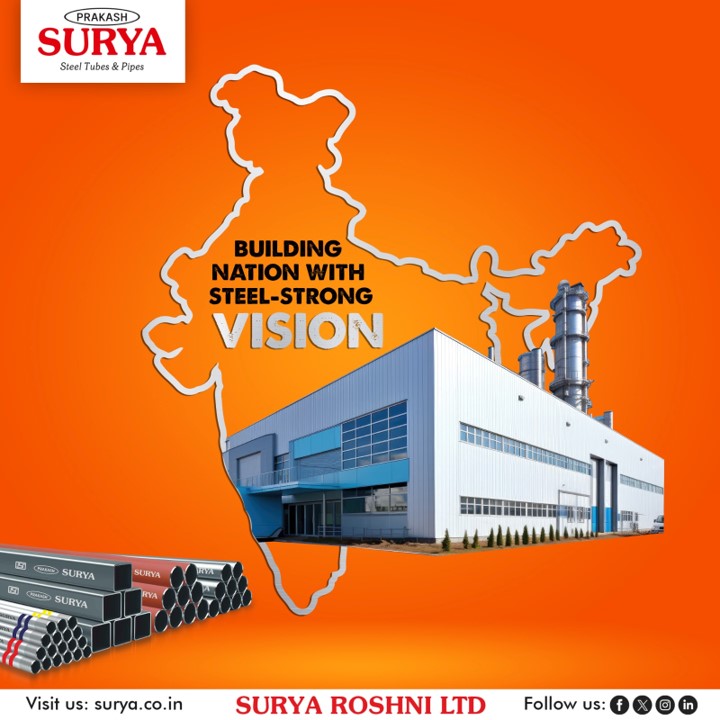 SuryaPipes's tweet image. From bridges connecting communities to factories driving economic growth, steel fuels our nation's development. Together, let's build a brighter future with Surya Steel Tubes &amp;amp; Pipes.

#steeldevelopment #infrastructureinnovation #buildingbridges #economicgrowth #sustainablesteel