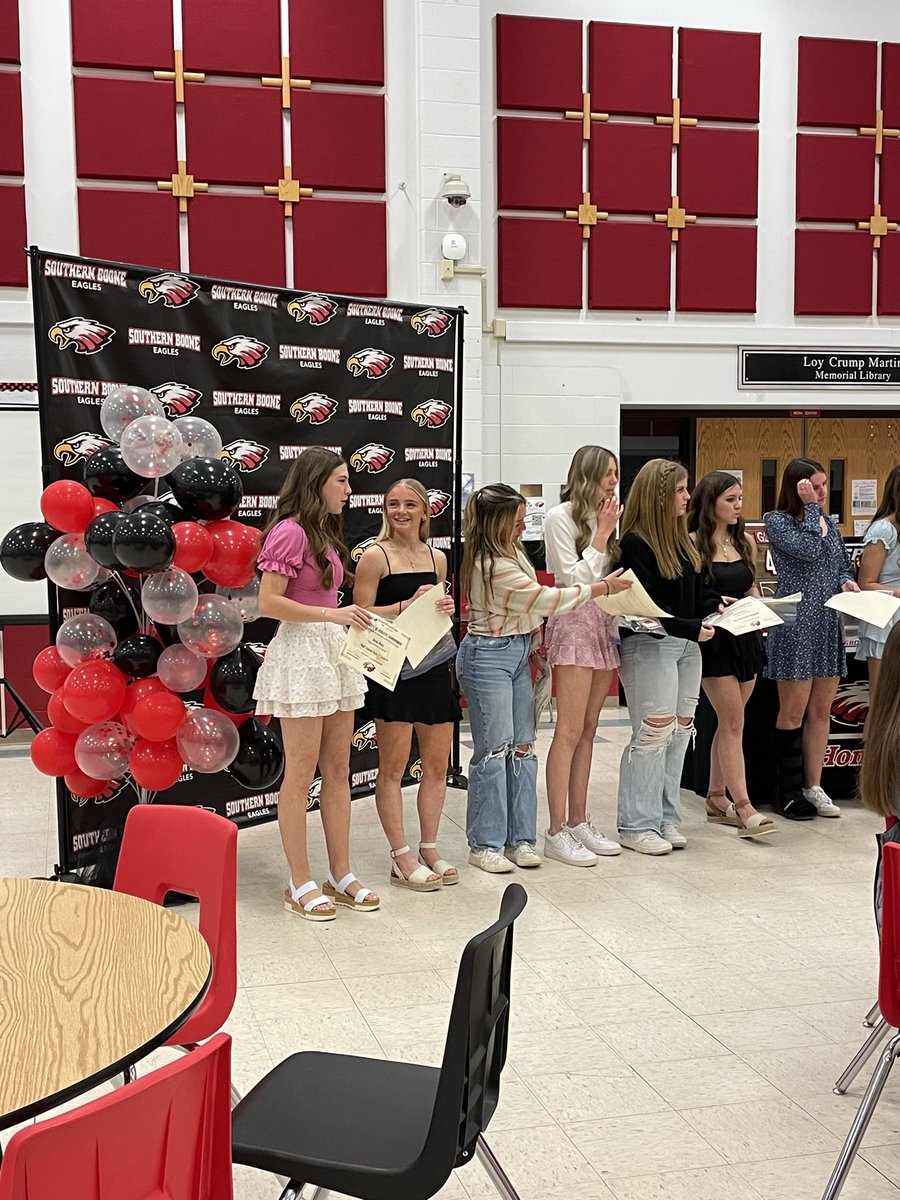 We got to celebrate our 2 Seniors and the 23-24 season tonight at our banquet!
It was a great night and memories were made!
Thank you to our Seniors Emma and Chloe for everything you gave Southern Boone and for leading the way!