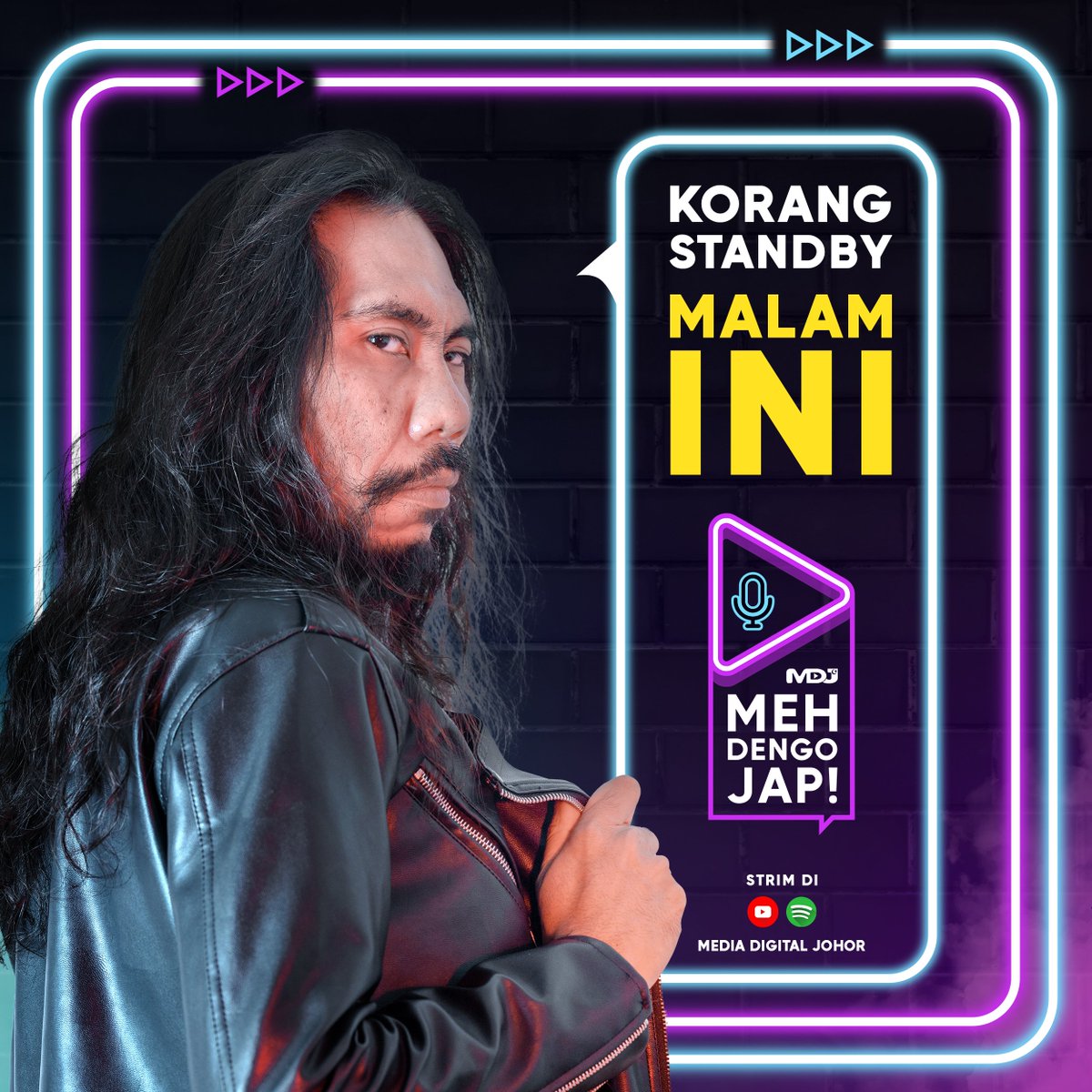 Malam ini, kita bersama tetamu istimewa. Nantikan!🎙️😉

#MehDengoJap #coverosak #HaosEk #azmannaim44mantra