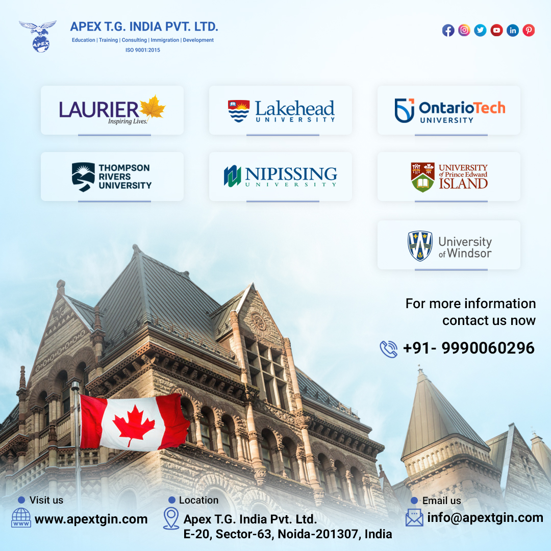 ApexTGIndiaPvt's tweet image. Join our 1-Year Master Degree Program in Canada for the September 2024 intake and unlock 3 years of Post-Graduation Work Permit (PSW). Visit apextgin.com/study-in-canada for more info.
.
.
#StudyInCanada #MasterDegreeProgram #PSWEligible #September2024Intake #ApexTGIndia #StudyAbroad