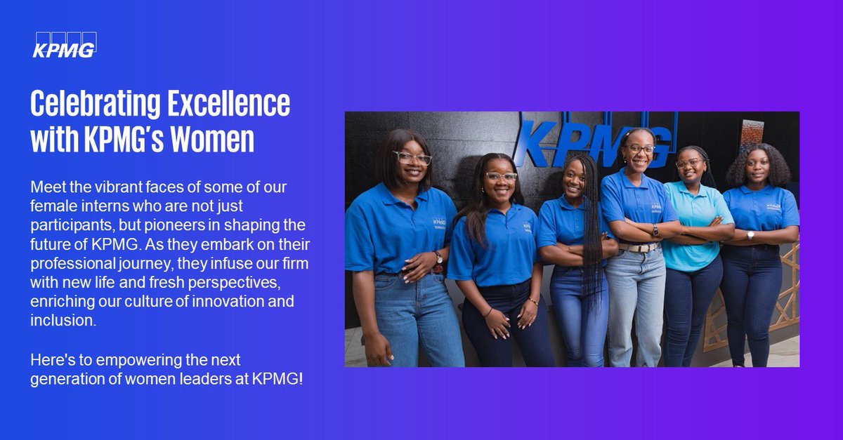 International Women’s Month!
Invest in women. Accelerate progress!

#KPMG
#WomensMonth
#IWD2024