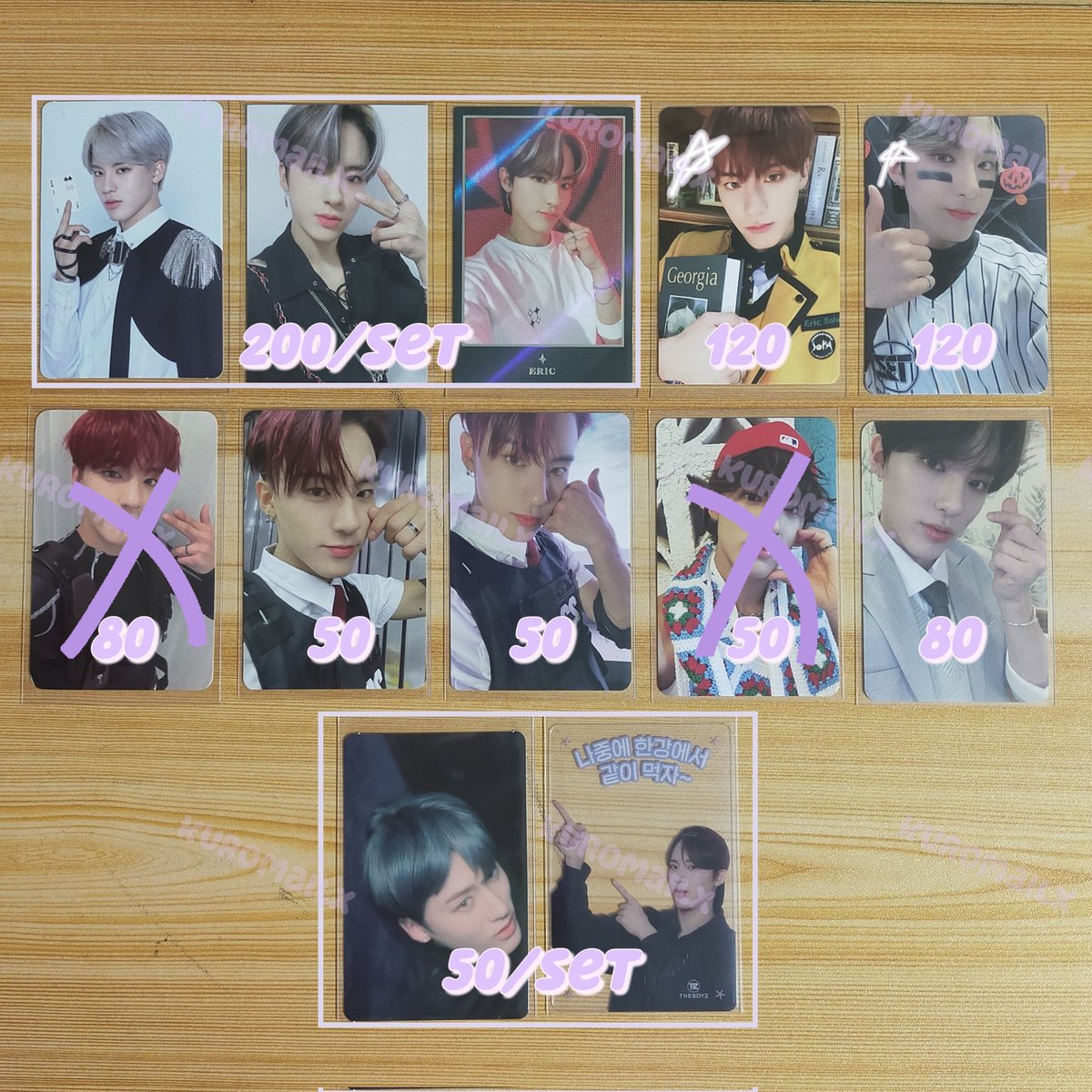 still available!! 

# wts lfb ph the boyz # tbz eric sohn pc re:al md pob
