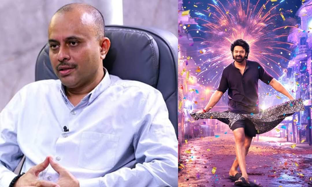 Prabhas film #TheRajaSaab will have a Huge VFX quotient, a very Huge Part that you didn't even think of. The Film is going to be a Visual wonder OnScreen. Since #Kalki2898AD is there, we're waiting for its release, so that we can start releasing content'
      - #TGVishwaPrasad…