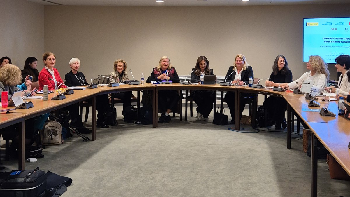 🎥 Yesterday at #CSW68, our Goodwill Ambassador @iamkarendavila joined the launching of the first global network of women of film and audiovisual media. 🤝 Co-hosted by @SpainUN, @CIMAcineastas, @spainfilm, @unwomenaust and UN Women National Committee of Spain