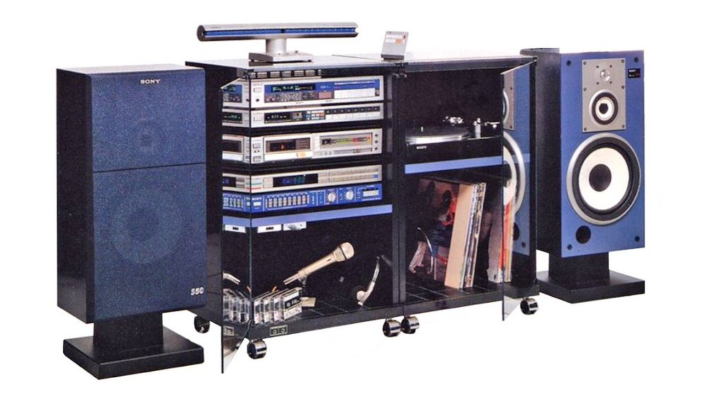 ソニーPersonalAudio、SYSTEM In 1981, Sony introduced THE SESSION5 audio system, featuring the