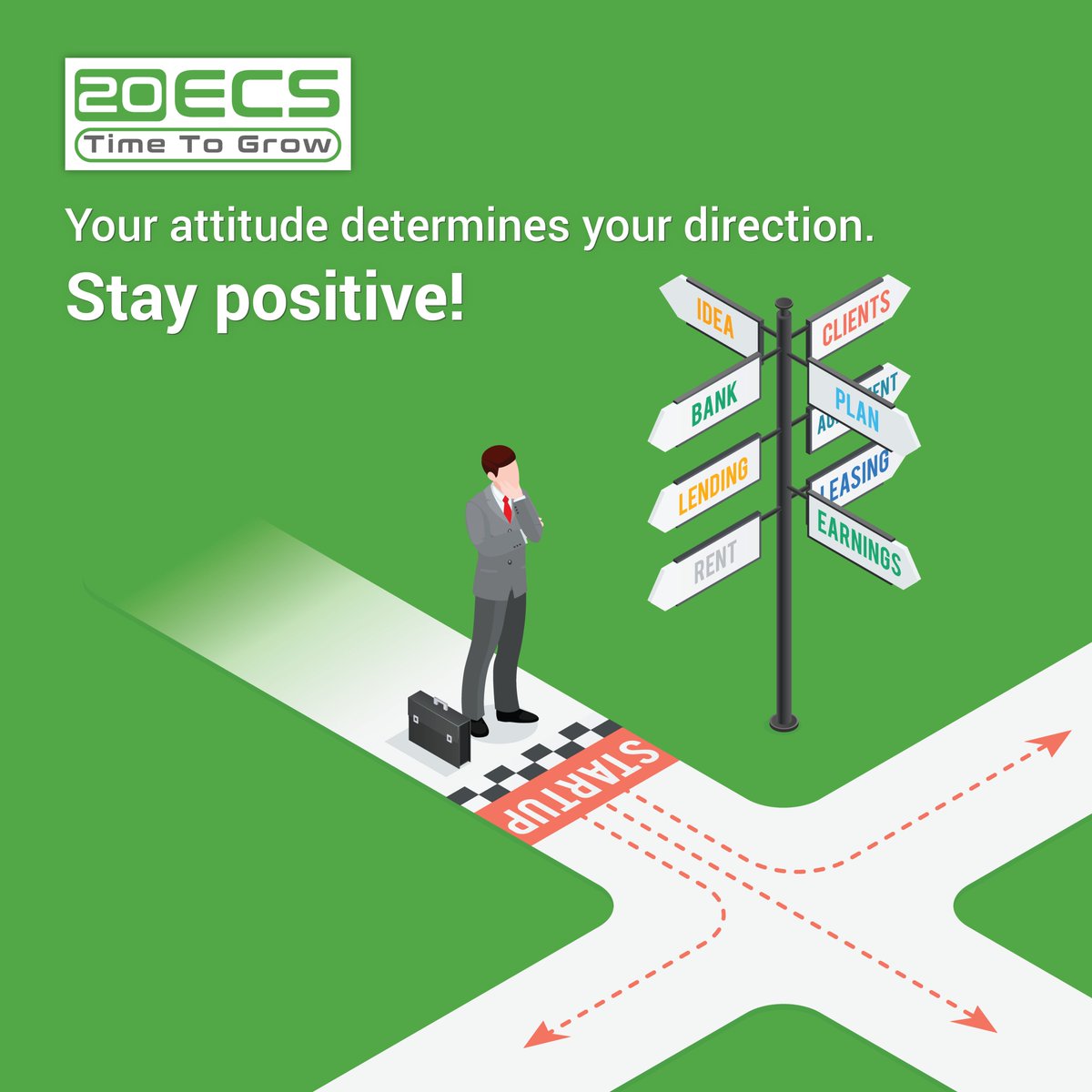 Embrace positivity and watch your journey unfold in the direction you desire. Your attitude is the compass guiding you towards success.

#20Ecs #PositiveAttitude #PositiveDirection #StayPositive #20EcsTeam #AttitudeIsKey #PositivityWins #MindsetMatters #PositiveOutlook