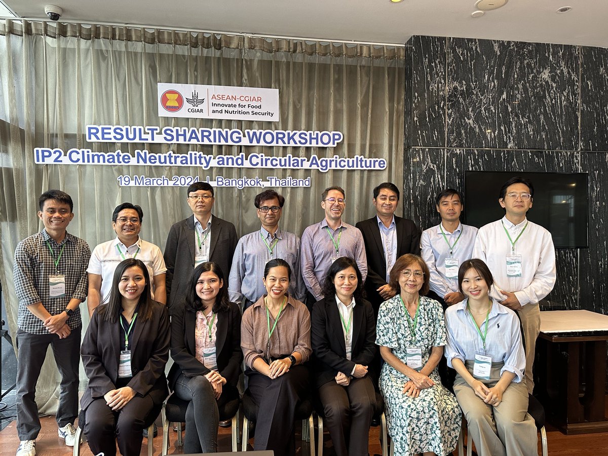 Looking at agricultural production and #GHG data from 🇰🇭, 🇵🇭, 🇹🇭 and 🇻🇳 within the <a href="/ASEAN/">ASEAN</a>-<a href="/CGIAR/">CGIAR</a> 'Innovate for Food' Program. This is a good start for planning different GHG mitigation interventions in the four countries.