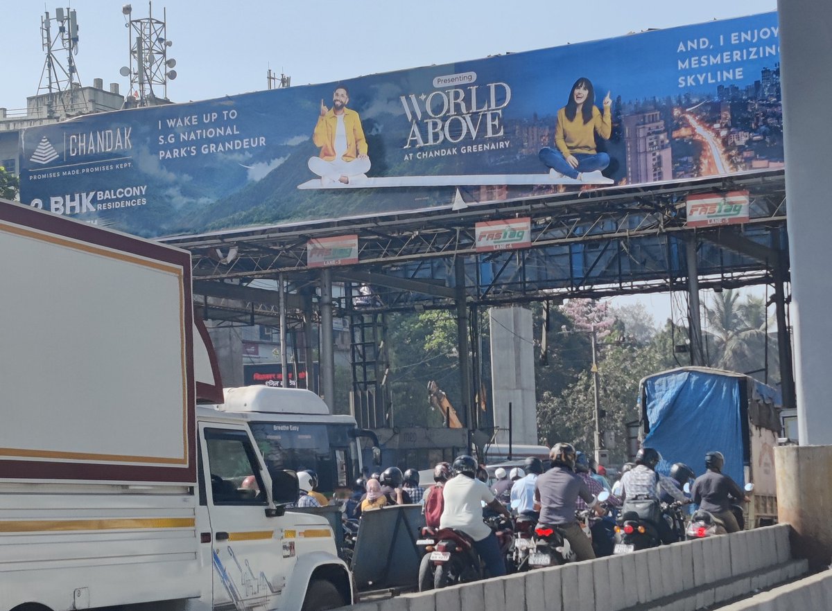 Humble request to respective govt authorities to remove Toll plaza in Mumbai. We are anyways troubled due to various reasons like bad roads, traffic, construction etc. Attached pic of Dahisar Toll Plaza. Lot of time gets wasted. Please help common citizens of Mumbai.