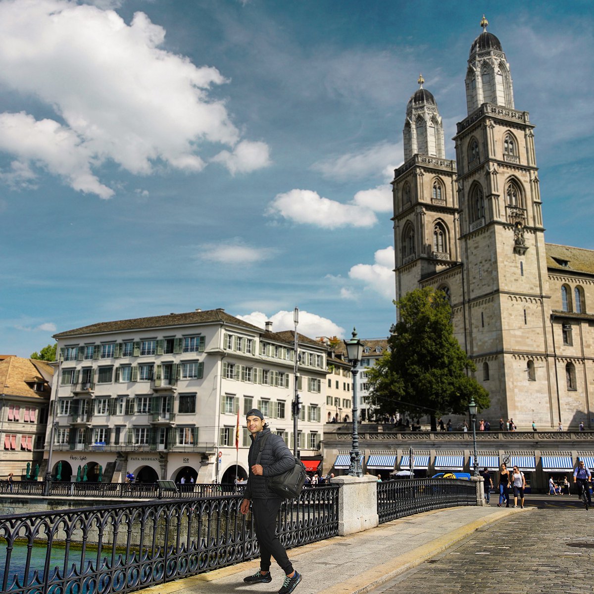 Experience Zurich's allure by foot – from historic landmarks to scenic views, every walk is a journey of discovery. 📍 @VisitZurich @Neeraj_chopra1 #INeedSwitzerland #Switzerland #ZurichCity #CityWalk