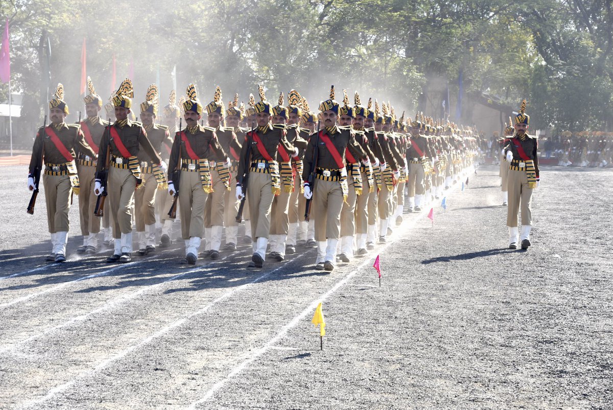 The main parade marches of the Passing Out Cadets is reviewed and marches off towards their destiny in the service of the nation!
@ Mahesh Guard Parade Ground RAPTC Indore
#MyRAPTC
#MyDuty
#POP2024
#EffortContinues
#PolicePower
#JaiHind
#varunkapoorips