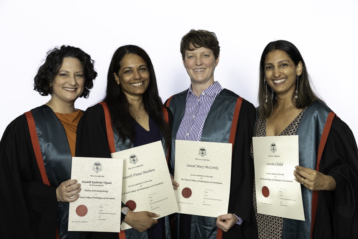 PathologyRCPA's tweet image. It was a pleasure to welcome 54 new RCPA Fellows at the Awards and Admissions Ceremony held at #PathUpdate2024. This day marks the start of a unique professional journey as a medical specialist and #pathologist. Congratulations to all our new Fellows and welcome to the College!