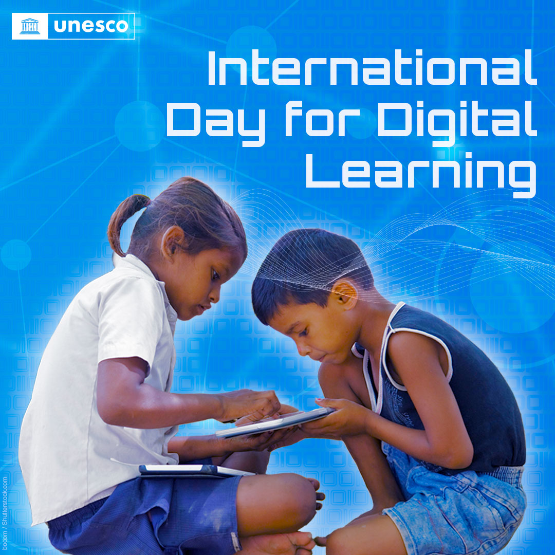 #DigitalLearning is transforming education. While it can help us tackle the complex challenges of our century, we need guarantee that all students & teachers have access to it. For the first time-ever, today is #DigitalLearningDay unesco.org/en/days/digita…