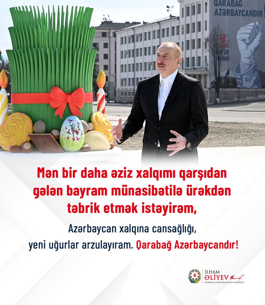 İlham Əliyev (@azpresident) on Twitter photo 