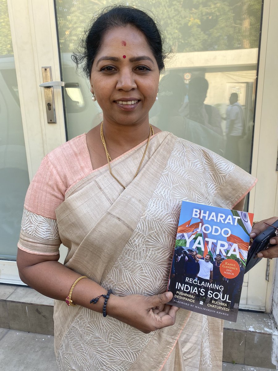 “Embark on a journey to unite India’s spirit! 🇮🇳 #BharatJodoYatra #BookLaunch #ReclaimingIndiasSouls” thanks to @PushparajVD @RuchiraC @sirivellaprasad @SPK_TNCC @TamilNaduPMC