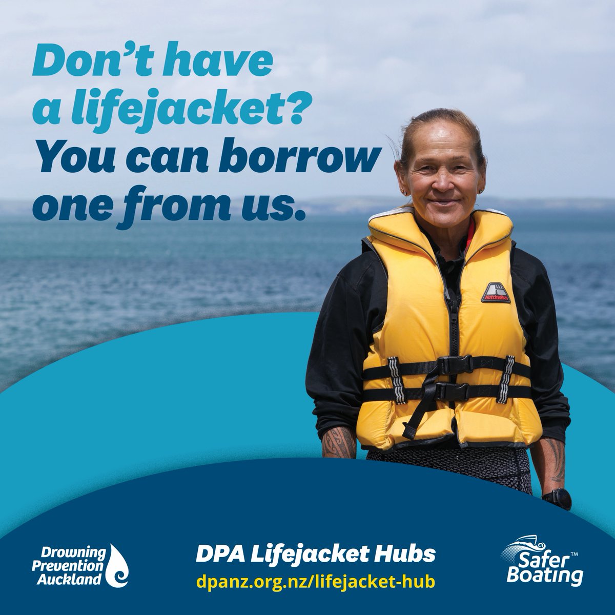 Wearing a lifejacket can increase your chance of survivial if you end up in the water. If you don’t have one, you can borrow one from a DPA Lifejacket Hub. More info, including locations 👉 bit.ly/3S02HTM  
#DPALifejacketHub #DrowningPrevention #DPAadvocacy #DPAeducation