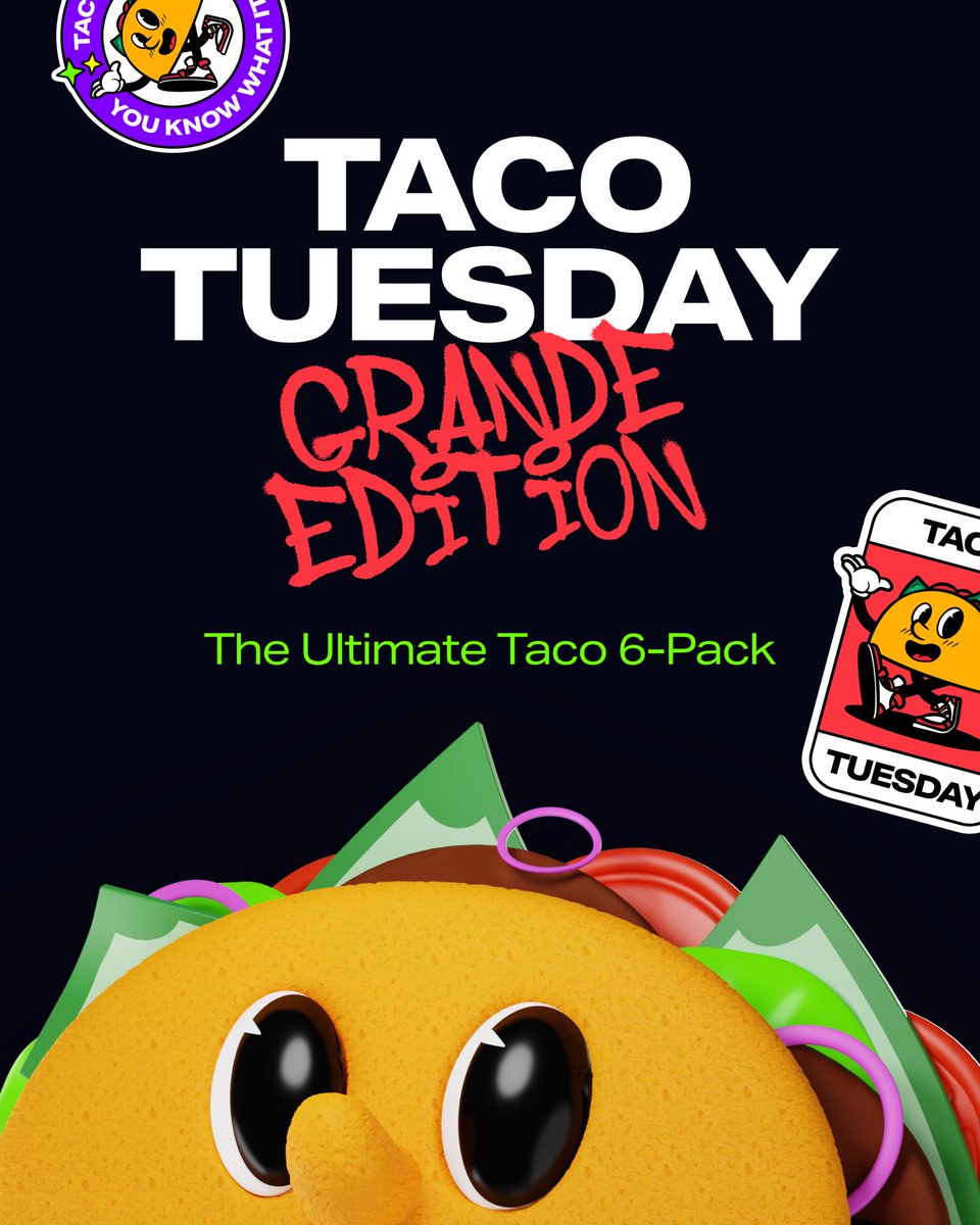 PrizePicks's tweet photo. done.

make it 6 🌮

see you tomorrow 🤝 https://t.co/oEvS6QU6TB