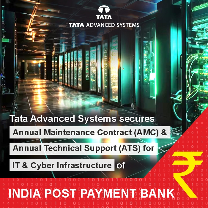 TASL has secured the India Post Payments Bank Project for providing Annual Maintenance Contract and Annual Technical Support, covering comprehensive IT and Cyber Components services over a span of 3 years. Solutions@TASL #cybersecurity #IPPBProject #ITSecurity #CyberSolutions