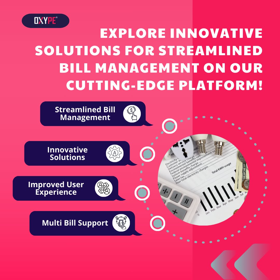 Explore Innovative Solutions for Streamlined #Bill Management on Our Cutting-Edge Platform, Where Customers Can Effortlessly Monitor Payments & Manage #Business Expenses.
👇
👇
#oxype #paymentgateway #utilityservices #utility #billpaymentapi #billpayment #billpaymentservices