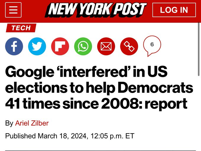 Google's purported assistance to Democrats during elections, fueled by the political leanings of their 'Trust & Safety' teams, raises serious questions about tech giants' impartiality. #TechPolitics #GoogleControversy