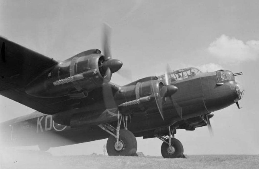 People fondly remember the sound of the Lancaster bomber's four RR Merlin engines. 
But spare a thought for the crews of 61 and 115 Sqn RAF who flew this Lancaster Mk 2, powered by Bristol Hercules powerplants. It flew lower, with less bomb load, but had fewer cooling issues!🙄