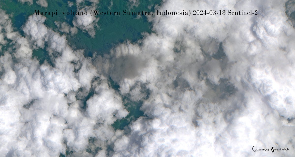 Vulcanian eruptions from #Marapi go on! 🇮🇩 🌋@volcanodiscover activity update: 👉volcanodiscovery.com/marapi/news/23… @esa @ESA_EO @CopernicusEU @sentinel_hub @sinergise @planet @Pierre_Markuse @SmithsonianGVP @infomitigasi @PVMBG_ @id_magma