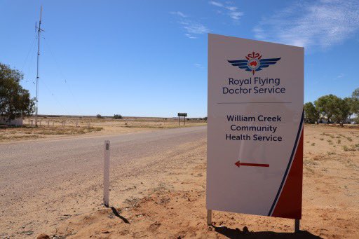 Just 17 people live in the South Australian outback town of William Creek. Thanks to the iconic @RoyalFlyingDoc and an investment from the Albanese Government, this tiny town now has a world class health clinic.