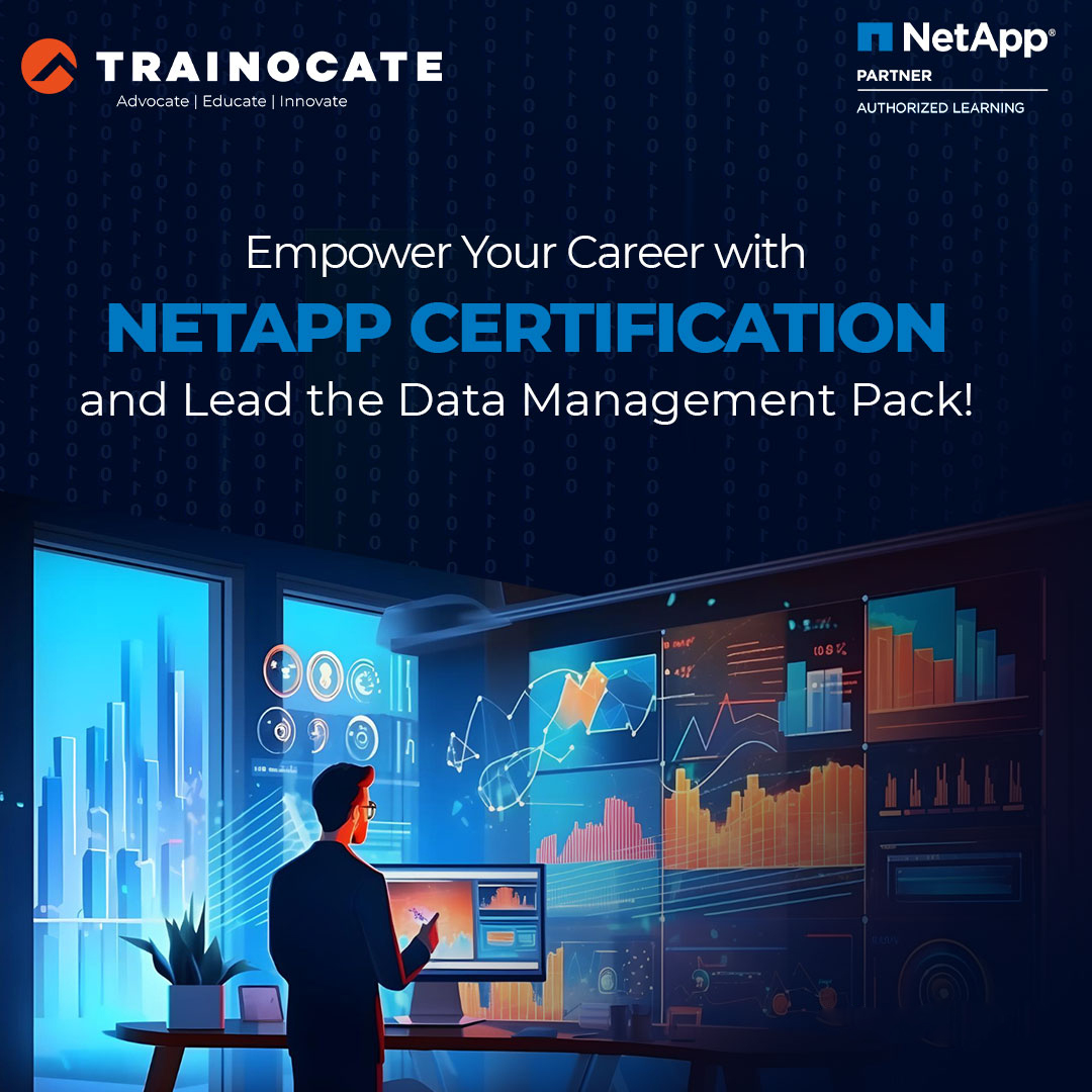 TrainocateIndia's tweet photo. Enhance your career opportunities by enrolling in our exclusive NetApp training courses with Trainocate.
https://t.co/C4EMXmHJFD
#trainocateindia #gettrainocated #netapp #netappdatastorage #microsoftexchange #flexpodsolution #storagesystem #metrocluster #ontapmetrocluster https://t.co/XMYthwaFQn