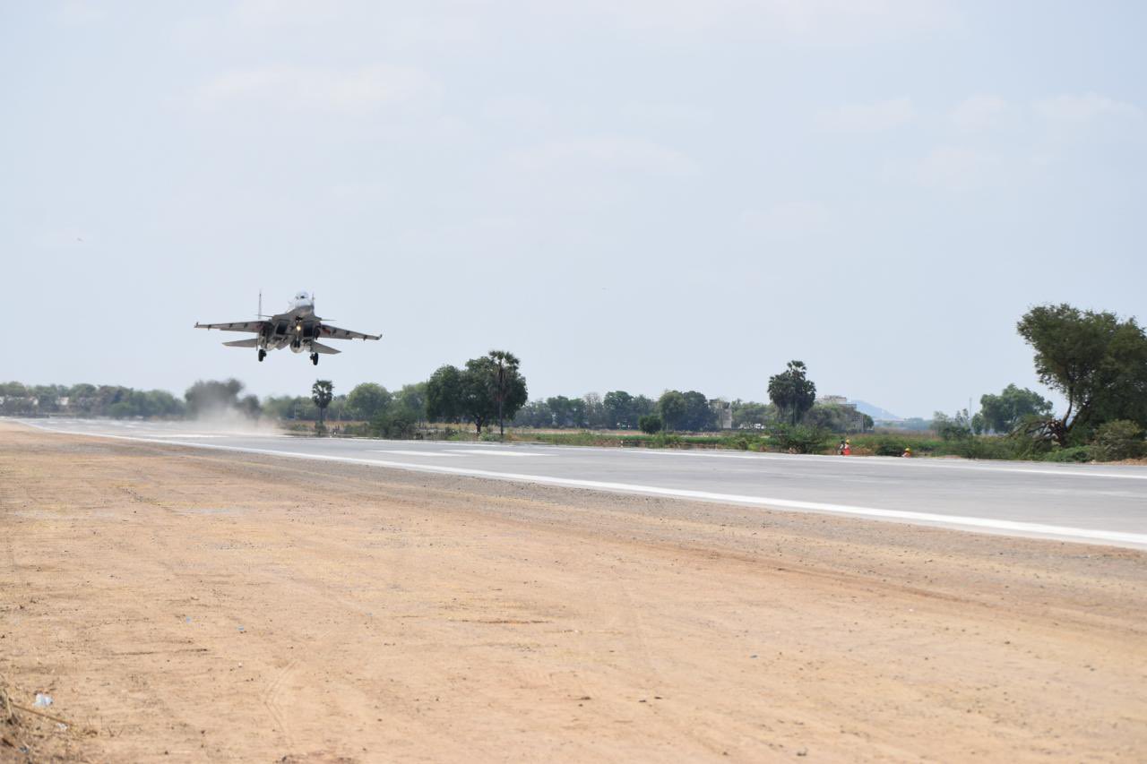 IAF Successfully Tested Emergency Landing Strip on Andhra Pradesh Highway