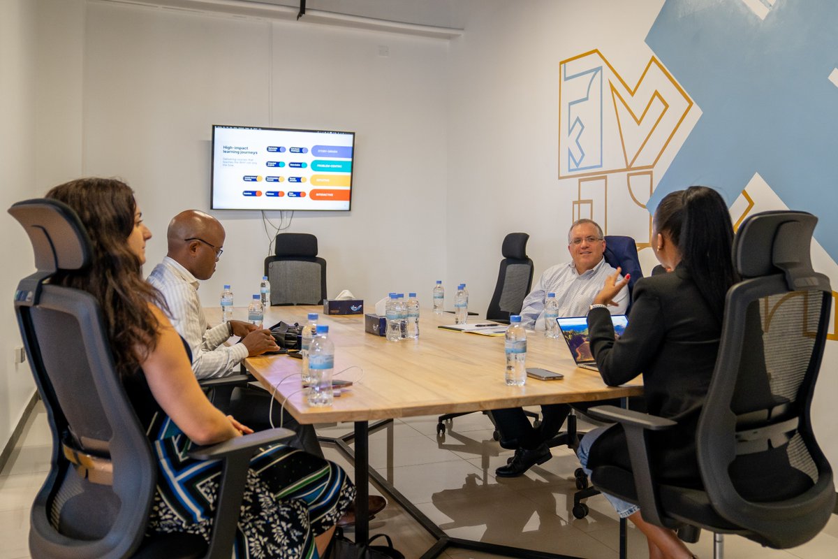 Had the pleasure of hosting Dan Braga from Morningside, a leading US-based venture capital firm, at our offices last week. We took him through the work we're doing at @sandtechinc to solve global challenges through AI. Moments like this are why I love my job! 💯