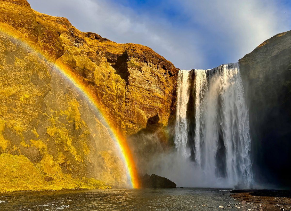 JQueryMac's tweet image. Skógafoss, Iceland