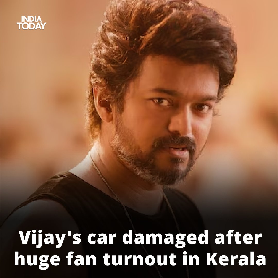 Thalapathy Vijay(@actorvijay) brought the streets of Trivandrum to a standstill as he arrived in Kerala for the shooting of his upcoming film, 'GOAT' or 'The Greatest of All Time'. Thousands of fans gathered outside the airport to welcome Vijay and followed him as he reached his…