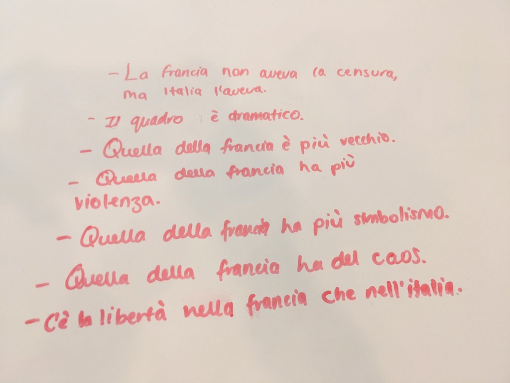 MonashEuroLangs's tweet photo. 1/In our program, students study the #culture of the chosen #LOTE within a #European and #global perspective. They do so in #language and through engaging #group activities aimed to foster #critical thinking and #analysis skills. Pics from today's #Italian #Proficient 1 🇮🇹💭✍️ https://t.co/VjPuXmSLO7