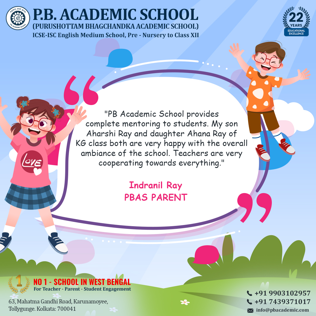 PBASchool's tweet photo. Thank you, Indranil Ray (PBASian) for sharing your valuable feedback with us.
.
.
#feedback #feedbackmatters #reviews #reviewsmatter #PBAcademic #pbasians #Besticseschool #schoolthatcares #PBAS #onlineadmissions #admission2024 https://t.co/ycbYJrX4uo