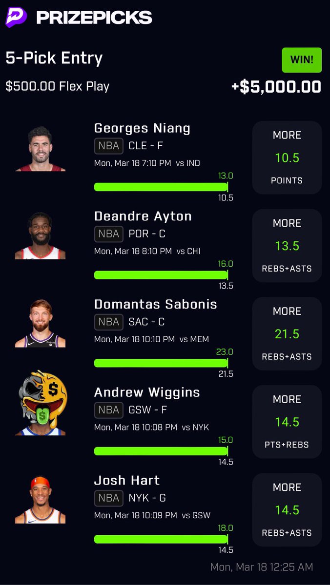CushPlayerProps's tweet image. $100 cash app to someone who likes/RTs!  Drop cash app in comments! 💰💰💰💰💰

10X BANG‼️ ✅✅✅

25% OFF VIP! 👇
dubclub.win/r/p/pri-cpdyf/…

#PrizePicks #NBA  #NBAPicks #DFS #PlayerProps #Sportsbetting #Sleeper #Sleeperpicks #Underdogfantasy  #GamblingX #FreePicks #FreePlays…