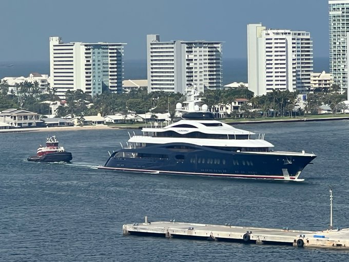 Mark Zuckerberg's brand new superyacht LAUNCHPAD