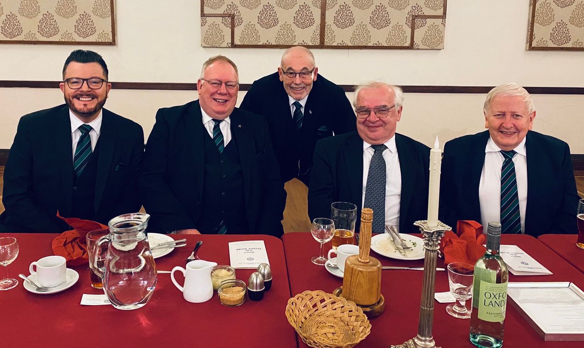 A fantastic and fun evening at my lodge Semper Fidelis No: 529 tonight, the first of two double second degrees ceremonies. Two great candidates who were excellent, a great meeting and a fun festive board, to me all the things freemasonry is all about.