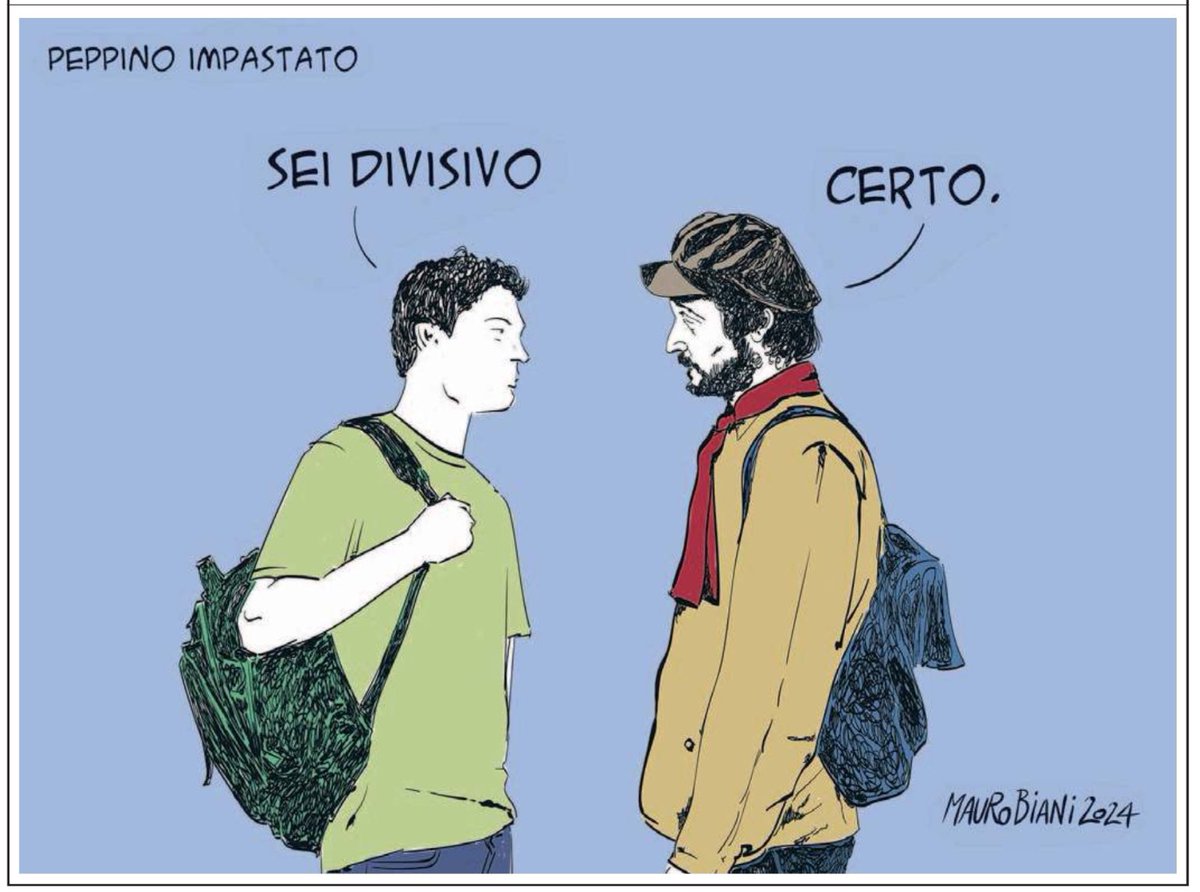 La netta divisione tra la mafia e l’antimafia.