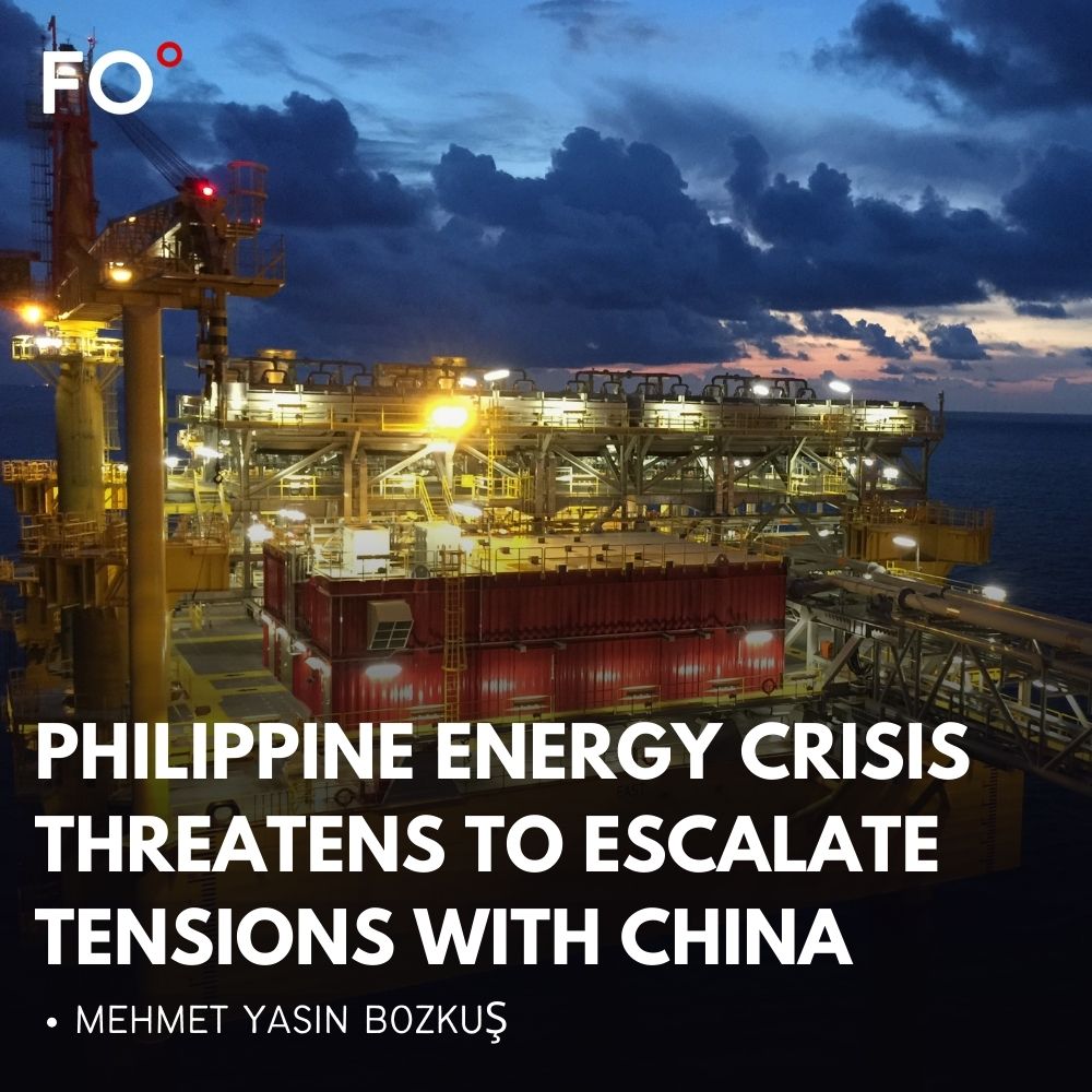 Philippines faces energy crisis as Malampaya gas field depletes. Dilemma: transition to renewables or risk tensions with China.

By: <a href="/myasinbozkus/">M.Yasin Bozkuş</a>

Read more: rb.gy/widz0q

#China #energy #EnergyCrisis #Philippine #PhilippineEnergyCrisis #UnitedStates #RenewableEnergy