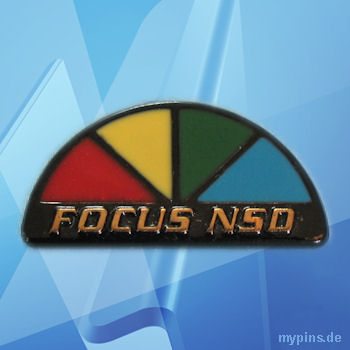 Focus NSD - This pin has been issued by the IBM National Service Division in the United States. #ibmpinmuseum #ibmpins #ibmsnd #nationalservicedivision