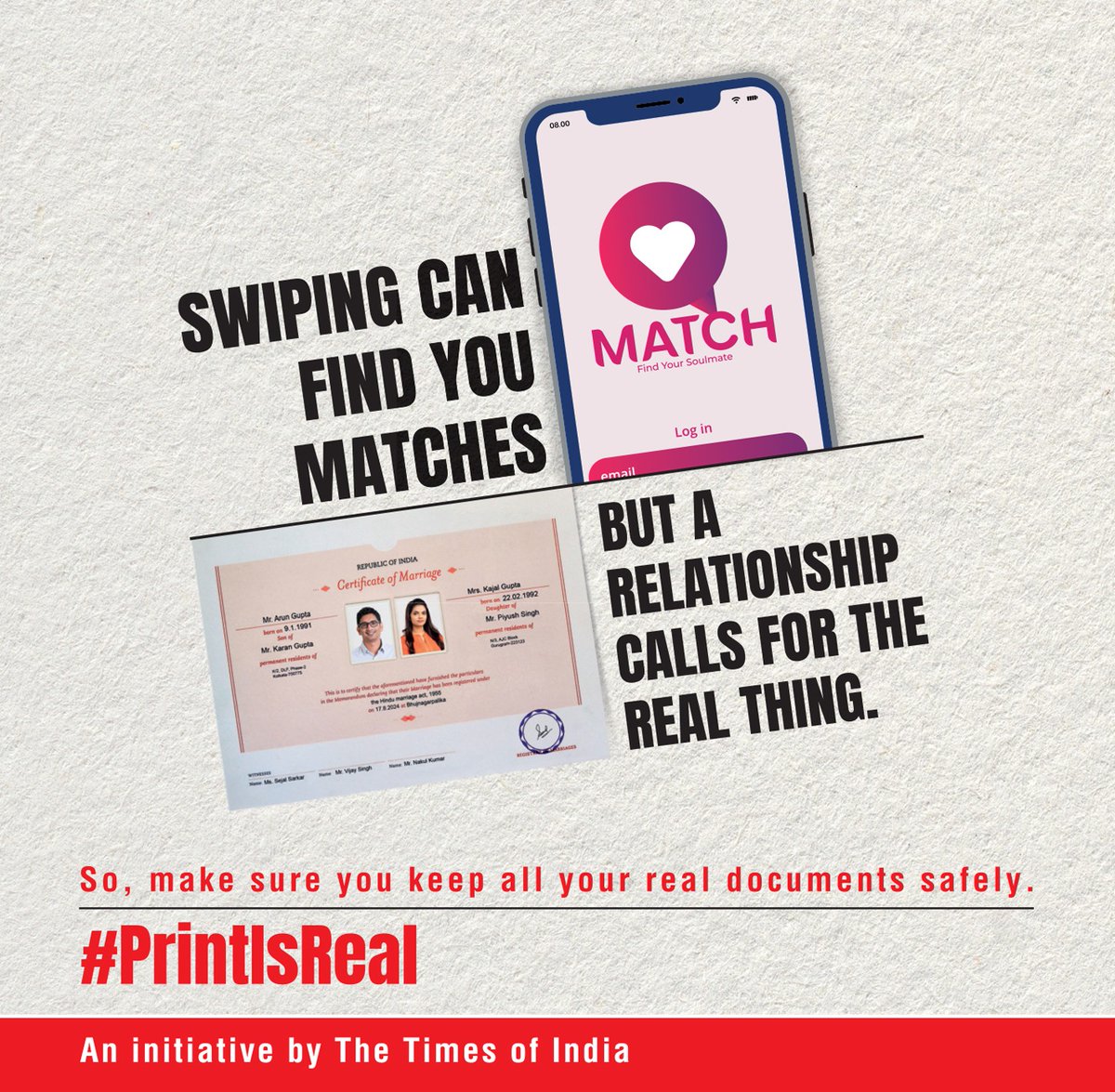 timesofindia's tweet photo. In a world of constant change, printed documents remain a steady force because once it's printed, it's real.
Agree? Share more such examples in the comments below using #PrintIsReal
#PowerOfPrint #TheTimesOfIndia https://t.co/Cf1QLzwpXV