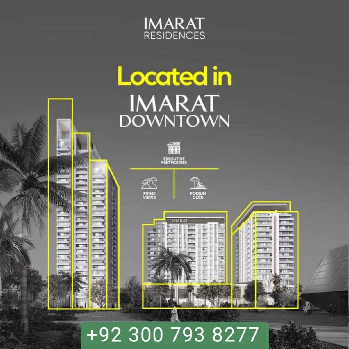 RaqbaForSale's tweet photo. The most coveted location in Islamabad surrounded by world-class facilities, IMARAT Residences is a multi-dimensional neighbourhood.

𝐅𝐨𝐫 𝐌𝐨𝐫𝐞 𝐈𝐧𝐟𝐨𝐫𝐦𝐚𝐭𝐢𝐨𝐧:
+92 300 7938277 

#GolfFloras #highrise #apartment #commercial #dubai #HafeezRealEstate #LuxuryApartments https://t.co/vCEVWhaQA6