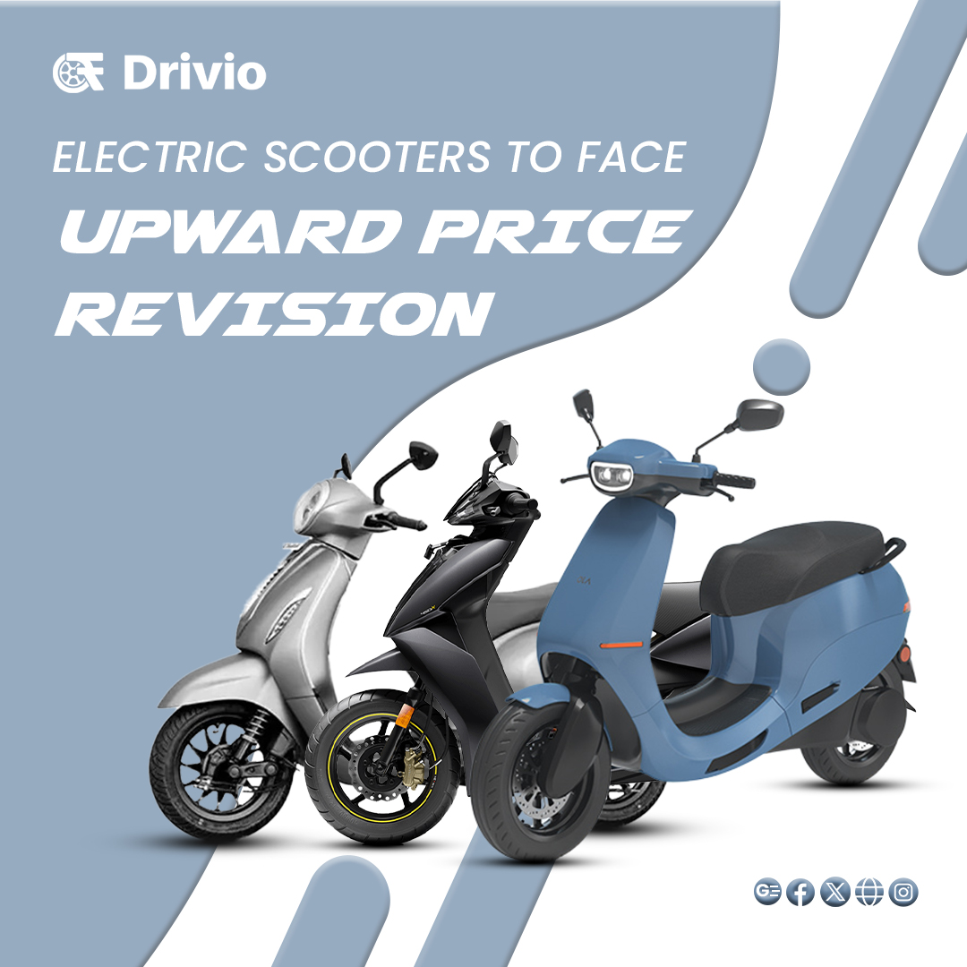 Attention all riders! Electric scooters are facing an upward price revision under a new subsidy scheme.🛵

Read more drivio.in/news/electric-…

#ElectricScooters #PriceRevision #IndiaRides #TwoWheelerUpdates #SubsidyScheme #TwoWheelerNews #TwoWheelerFinance #India #drivio_official