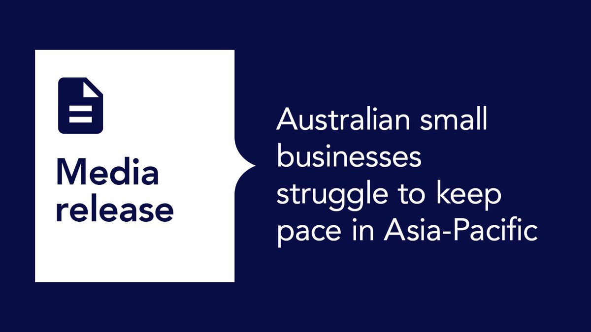 CPA Australia’s 15th annual Asia-Pacific Small Business Survey reveals Australian small businesses continue to be slow at technology adoption, struggling to keep up in the Asia-Pacific.🌏Read more in our media release 👉bit.ly/43mhagy