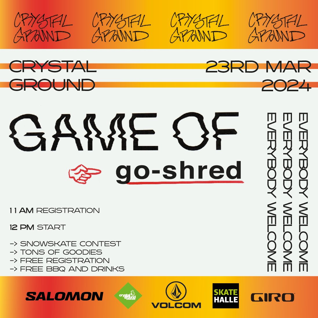 It’s time to play the GAME of go-shred <a href="/Kleinwalsertal/">kleinwalsertal.com</a> / Crystal Grounds. 
Don’t miss the fun 👐