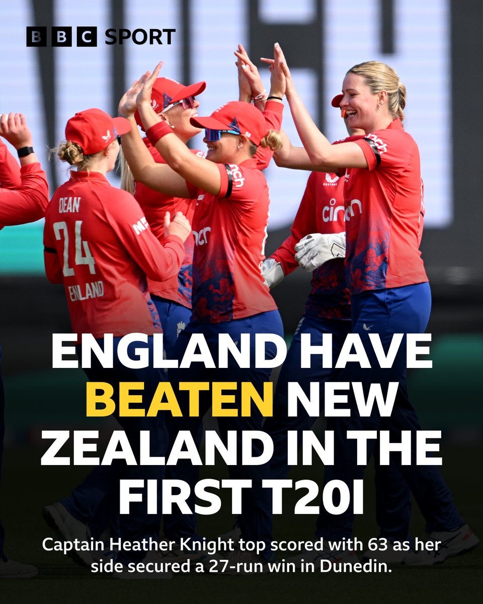 A winning start to the tour! 🏏

#BBCCricket #NZvENG