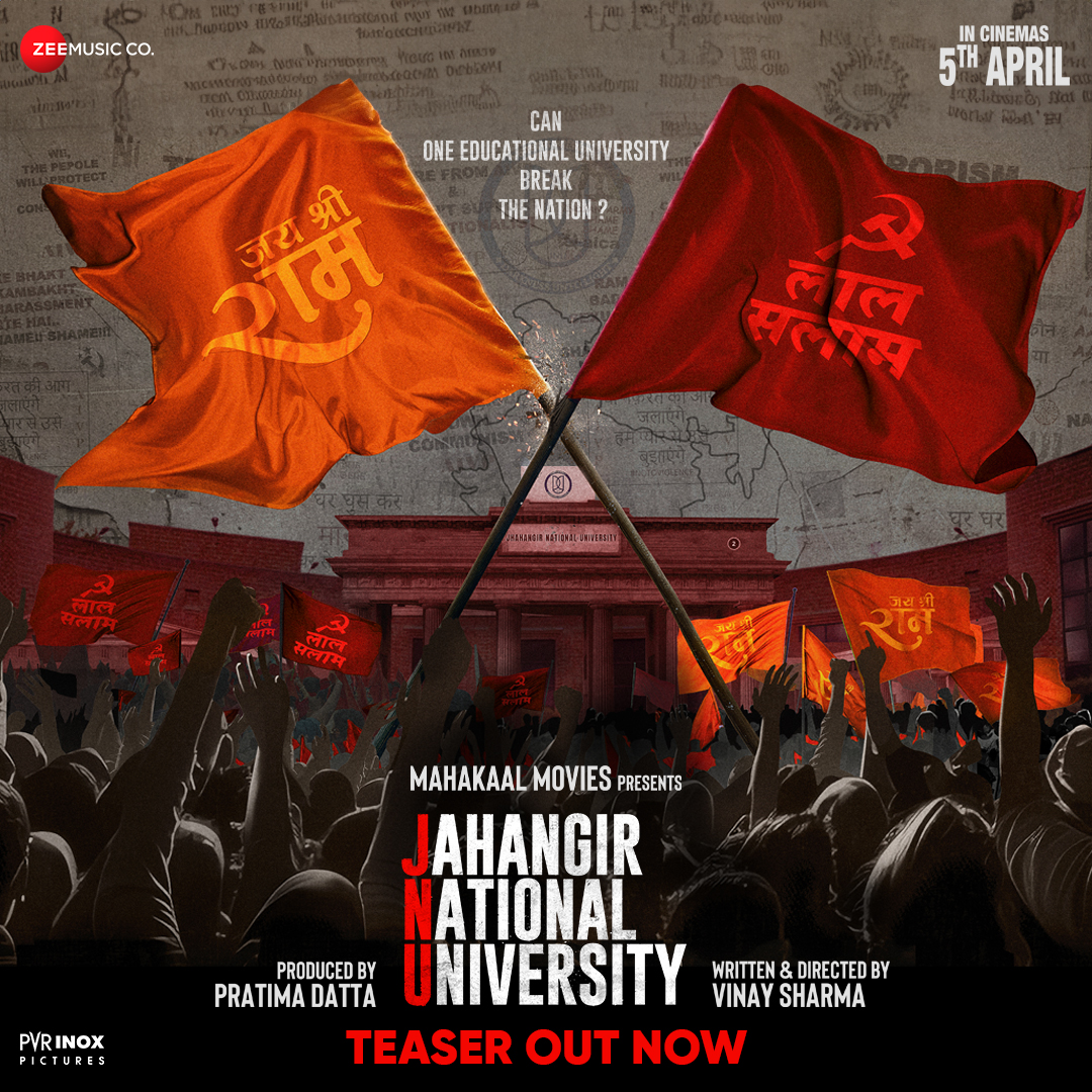 BollywoodH's tweet photo. #JNUTeaser Out Now!
https://t.co/EyLADSxwWg
#VinaySharma @PratimaDatta @UrvashiRautela #PiyushMishra @Bodke_Siddharth @ravikishann #VijayRaaz #RashamiDesai @kunjanand #YogeshGarga #AtulPandey @PankajKhemka100 @SonnalliSeygall @MahakaalMovies @PicturesPVR @JNUTheFilm https://t.co/PBa8DidBzW