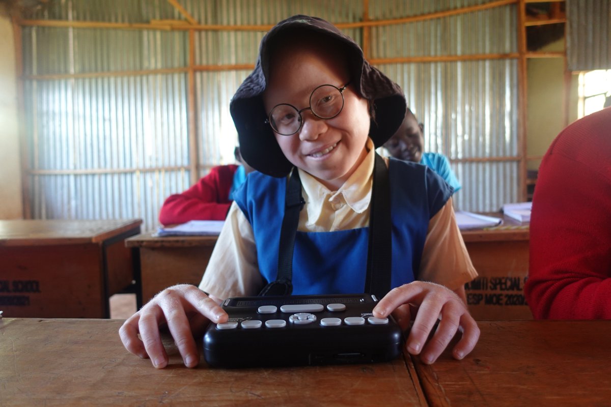 We just wrapped up our monitoring trip in schools across Kenya to assess the use of Orbit Readers by learners with VI, and WOW, the excitement was palpable! It's truly heart-warming to these students diving into the world of literacy with such enthusiasm and confidence.