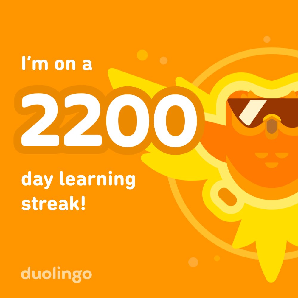 Learn a language with me for free! Duolingo is fun, and proven to work. Here’s my invite link: invite.duolingo.com/BDHTZTB5CWWKT5…