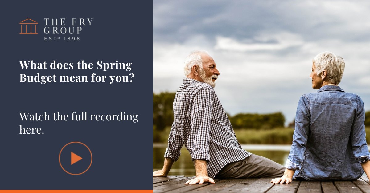 Listen back to our recent webinar where Peter Webb, Head of Tax Advisory at The Fry Group, explores what the Spring Budget means for you, providing invaluable insights on how to navigate the evolving UK tax landscape. 
okt.to/skDVmE
