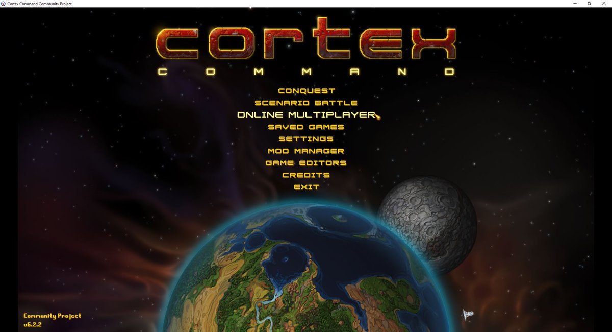 CCCP is a community-driven effort to continue the development of Cortex Command. Standalone version 6.2.2 was released for Windows, Linux &amp; macOS on Feb 24, 2024.

github.com/cortex-command…

#PCGaming #VeryPositive